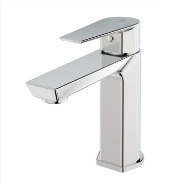Grifo monomando para lavabo con apertura por maneta serie Aroha referencia 4604000 Galindo