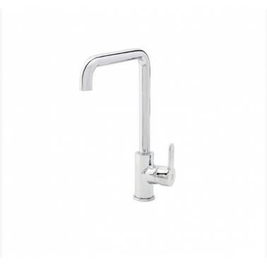 Rubinetto cucina monocomando con bocca alta, installazione su ripiano, serie Pysa, riferimento 8548616 Galindo