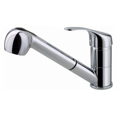 Single-lever kitchen tap for low pull-out sink Series 1400