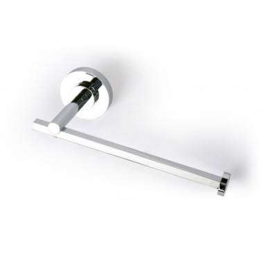 Toilet roll holder without cover Suin series Modern Chrome. Reference SUI02