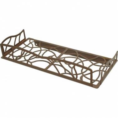 Suporte de gel reto série Art Déco Cromados Modernos . Referência ARD901