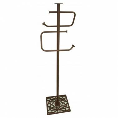 Art Deco Cromados Modernos Series Free Standing Towel Rack. Reference ARD70