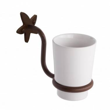 Miró series Cromados Modernos cup holders. Reference MIR05