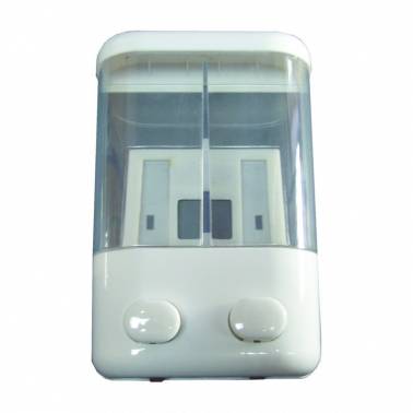 Modern Chrome Double Liquid Soap Dispenser