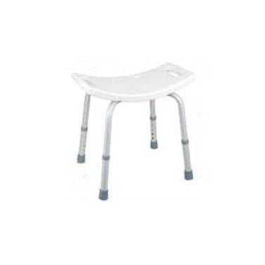 Sedia da bagno moderna cromata regolabile