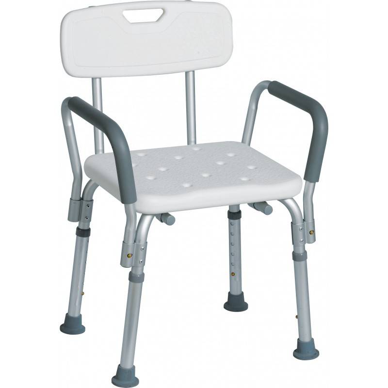 Silla regulable para baño referencia BANQ22 Cromados Modernos