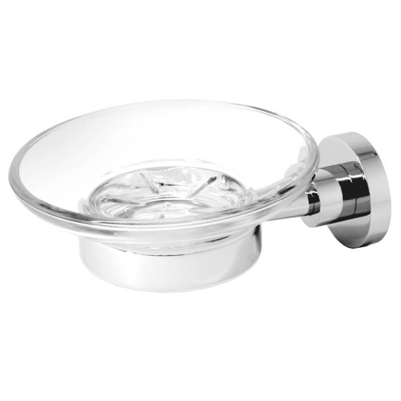 Portasapone moderno Chrome serie Wagner