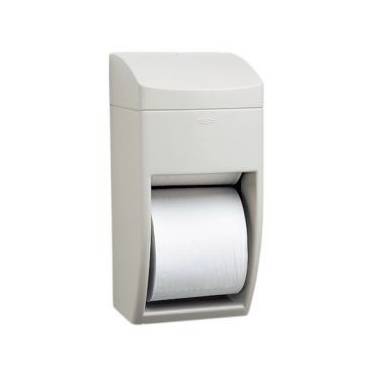 Porta rotolo doppio in ABS, marca Bobrick