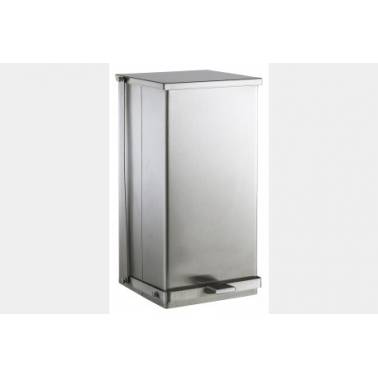 Bobrick brand satin stainless steel pedal bin