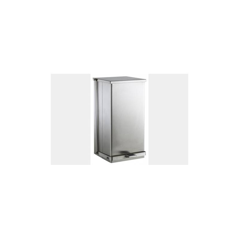 Bobrick brand satin stainless steel pedal bin