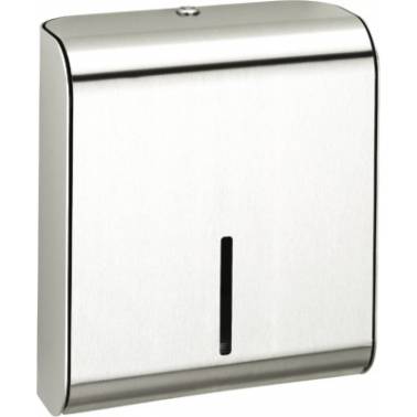 Dispensador de toallas de papel en acero inoxidable acabado satinado modelo XINOX marca Franke KWC, referencia XINX600