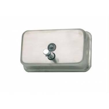 Horizontaler Seifenspender aus Edelstahl Komercia , 1 Liter. Referenz ACC-147