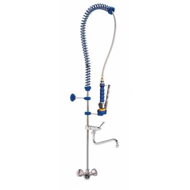 Grifo ducha profesional para sobremesa de dos agua compuesto Komercia