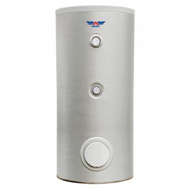 Acumulador de agua caliente sanitaria ACS de gran capacidad con serpertín marca Aparici. Referencia ACS200