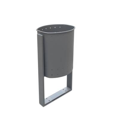 Lixeira basculante Cervic Roma 60L. Referência MPCU0401