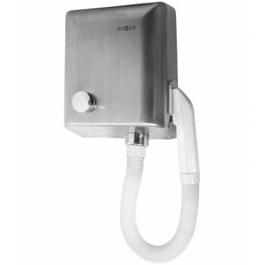 Secador de pelo con cabezal manual y activado con pulsador marca Nofer