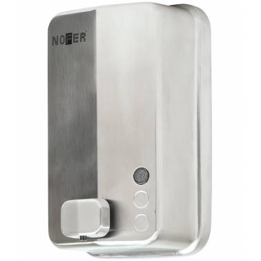 Stainless steel soap dispenser with ABS inner tank, EVO model, Nofer brand