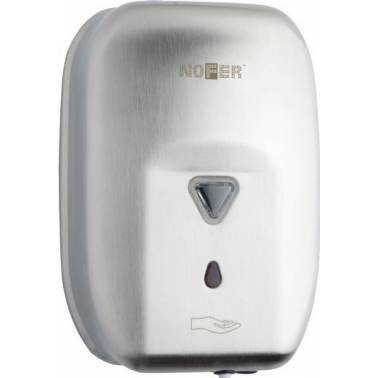 Dosificador de jabón automático de acero inoxidable satinado capacidad de 1200ml marca Nofer