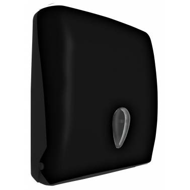 Paper towel dispenser made of ABS in white or black, Nofer brand. Reference 04020.N