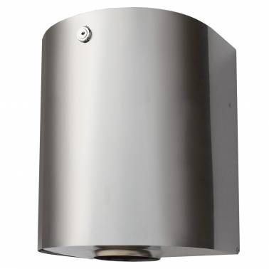 Dispensador de papel tipo mecha fabricado en acero inoxidable marca Nofer