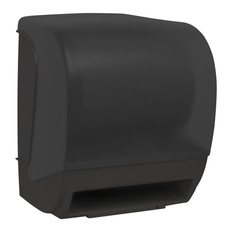 Dispensador de papel toalla auto corte automático con visor de ABS marca Nofer. Referencia 04004.2.N