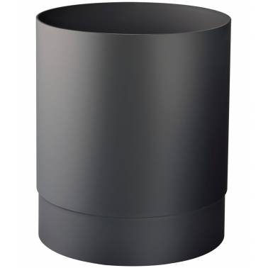 Papelera de 13 litros fabricada en ABS de color negro marca Nofer