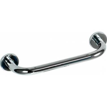 Gerader Handtuchhalter für das Badezimmer aus verchromtem Messing, Hochglanzoberfläche, Modell Siena, Marke Nofer