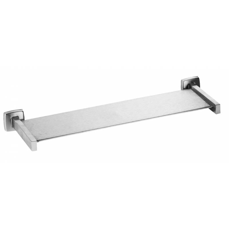 Stainless steel bathroom shelf, Classic model, Nofer brand