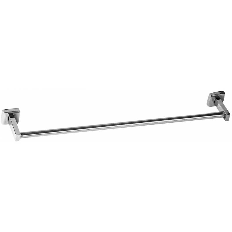 Towel rack for bathroom made of stainless steel, Classic model, Nofer brand. Reference 09027.S