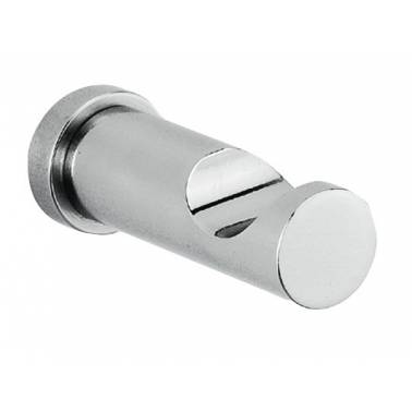 Porte-serviettes mural rond en acier inoxydable, modèle Classic, marque Nofer. Référence 09019.S