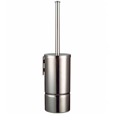 Toilet brush holder made of stainless steel by Nofer. Reference 09071.S