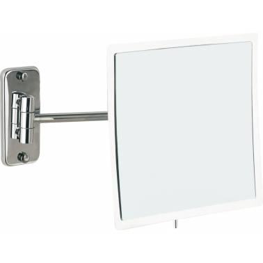 Espejo de aumento cuadrado a pared marca Nofer