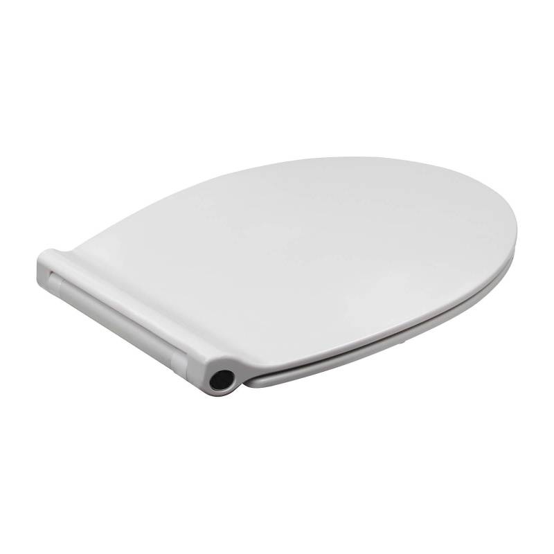 Assento sanitário universal de queda lenta com tampa da marca Nofer