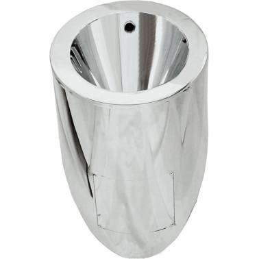 Urinario de acero inoxidable para sistemas de descarga en superficie Nofer. Referencia 13001.S