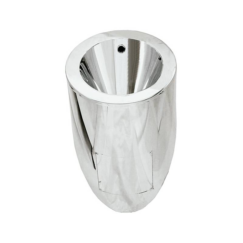 Urinario para sistemas de descarga encastrados de acero inoxidable marca Nofer