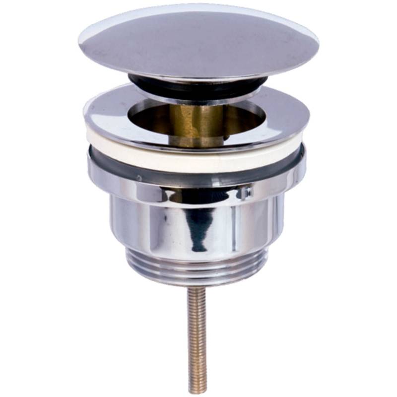 Valvola con tappo in ottone cromato, marca Nofer