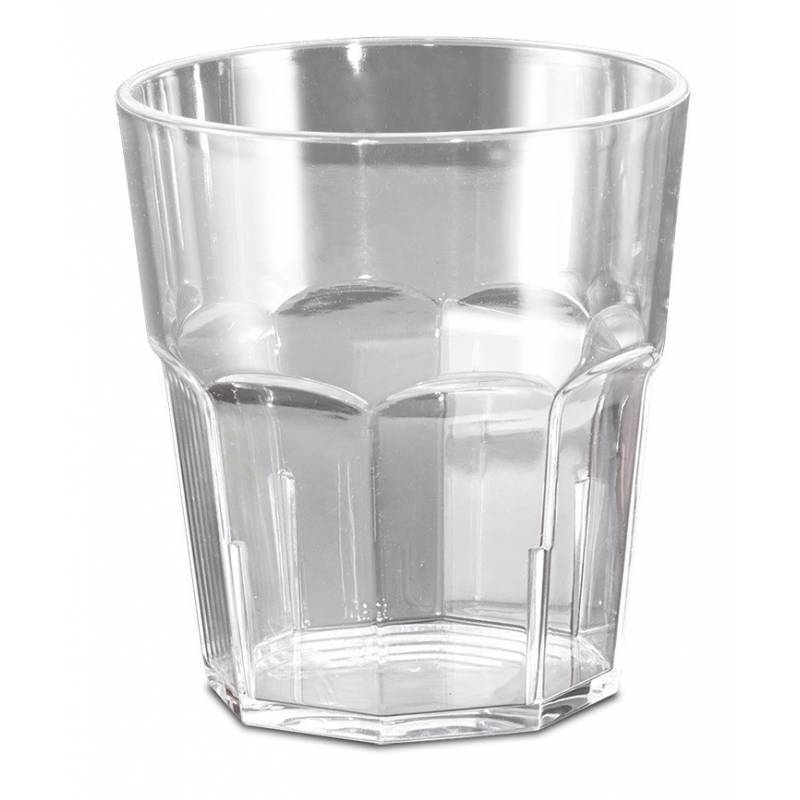 Vaso fabricado en policarbonato transparente de 90x132 mm 50cl Fricosmos