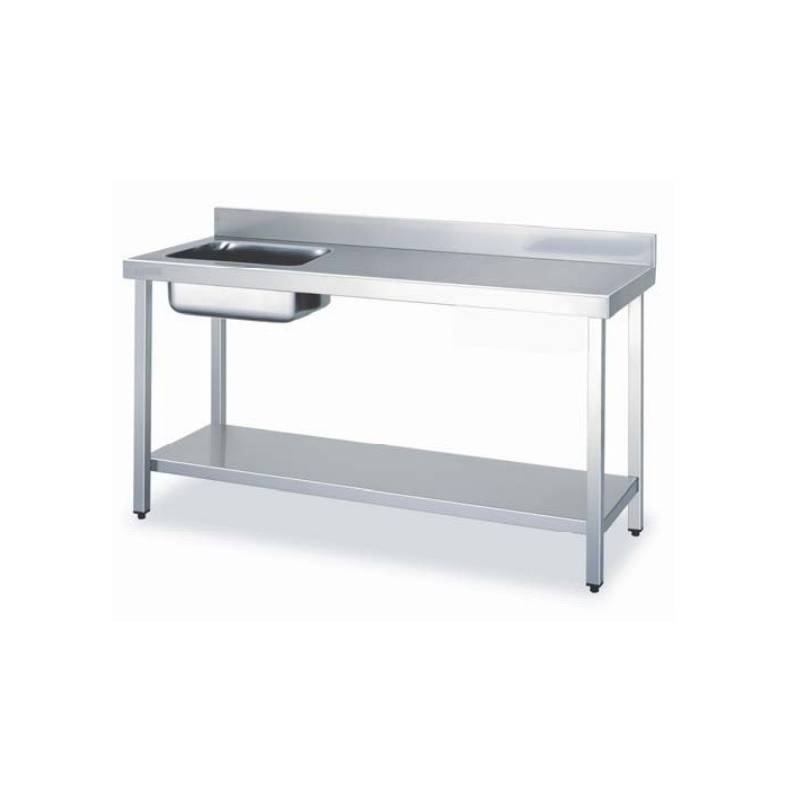 Chef S Table With Bib 600mm Frame