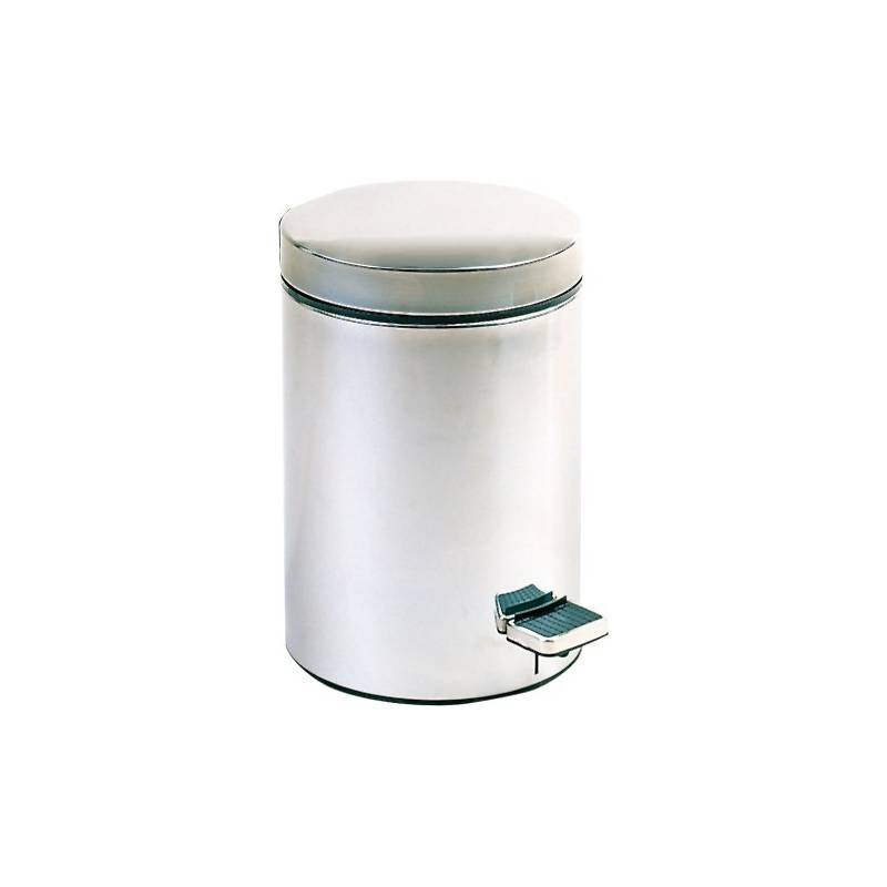 Pedal bin made of stainless steel in different colours and capacities, Nofer brand. Reference 09100.S