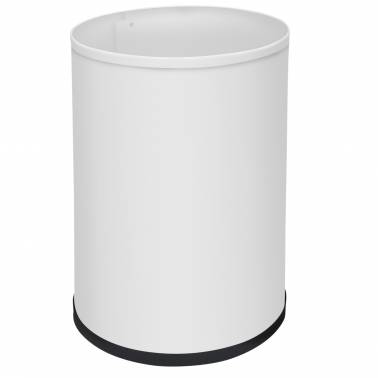 Papelera de acero pintado con 12 litros de capacidad marca Nofer. Referencia 14082.2