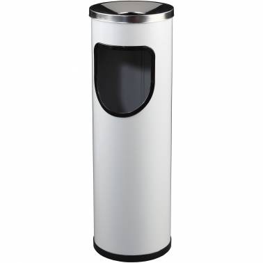 Lixeira com cinzeiro e capacidade para 15 litros, marca Nofer. Referência 14122.2