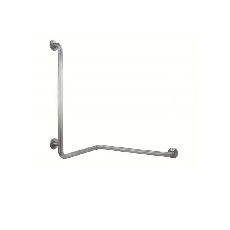 Doppelwinkelgriff mit zwei Wänden aus Nofer-Edelstahl. Referenz 15049.S