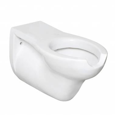 Special toilet for disabled people with front opening for suspended installation, Nofer brand