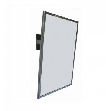 Miroir inclinable en acier inoxydable Nofer 700x500mm. Référence 08023.S