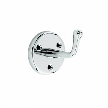 Cintre de salle de bain en laiton chromé, marque Nofer