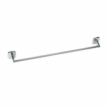 Gerader Handtuchhalter für das Badezimmer aus glänzendem Zamak, Serie Cies, Marke Nofer. Referenz 16202.B