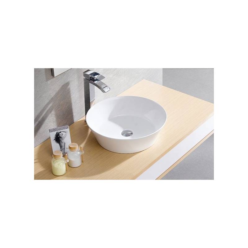 Lavabo da appoggio Bathco Volta 42