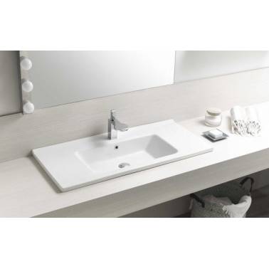 Lavabo à poser suspendu Riga 100 Bathco