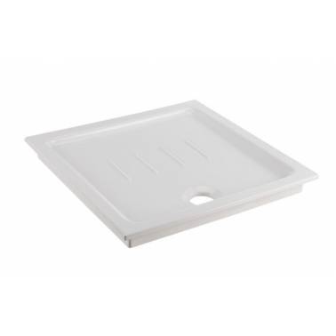 Base de duche de embutir extra plana de 80x80 ou 90x90 cm, modelo Waterline, marca Unisan . Referência 107480