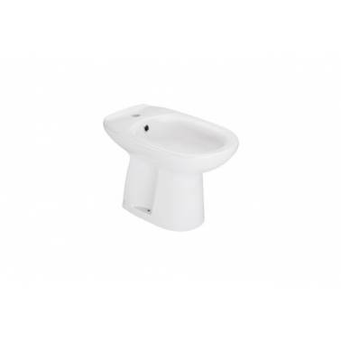 Monoblock-Bidet mit weißem Befestigungssatz, Modell Benissa, Marke Unisan